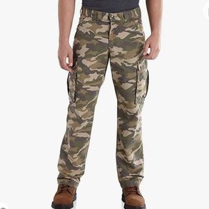 Mens Carhartt Rugged Relaxed Fit Camo Cargo Pants Size 32X32